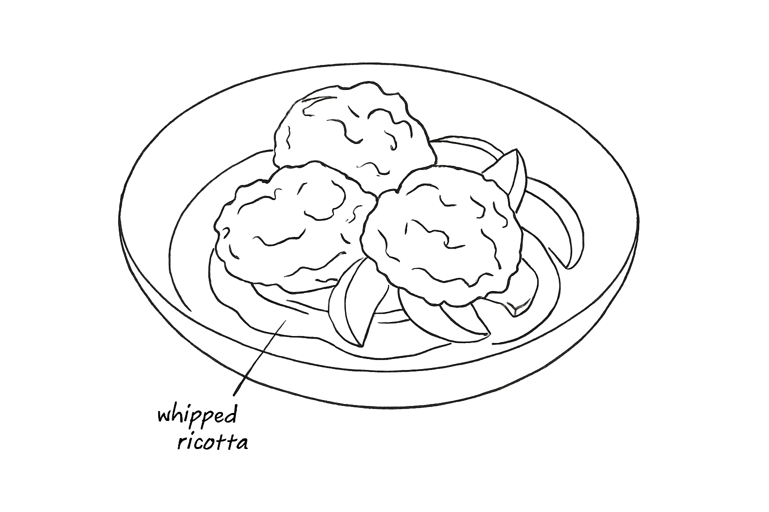 Summer Drop Biscuits with Whipped Ricotta and Stone Fruit